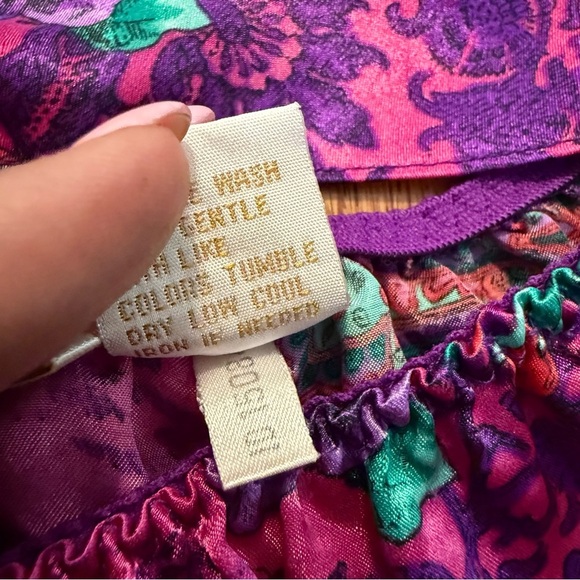 VTG Victoria's Secret Cami Shorts Gold Label small 90s, Cheeky lingerie satin - Picture 4 of 13